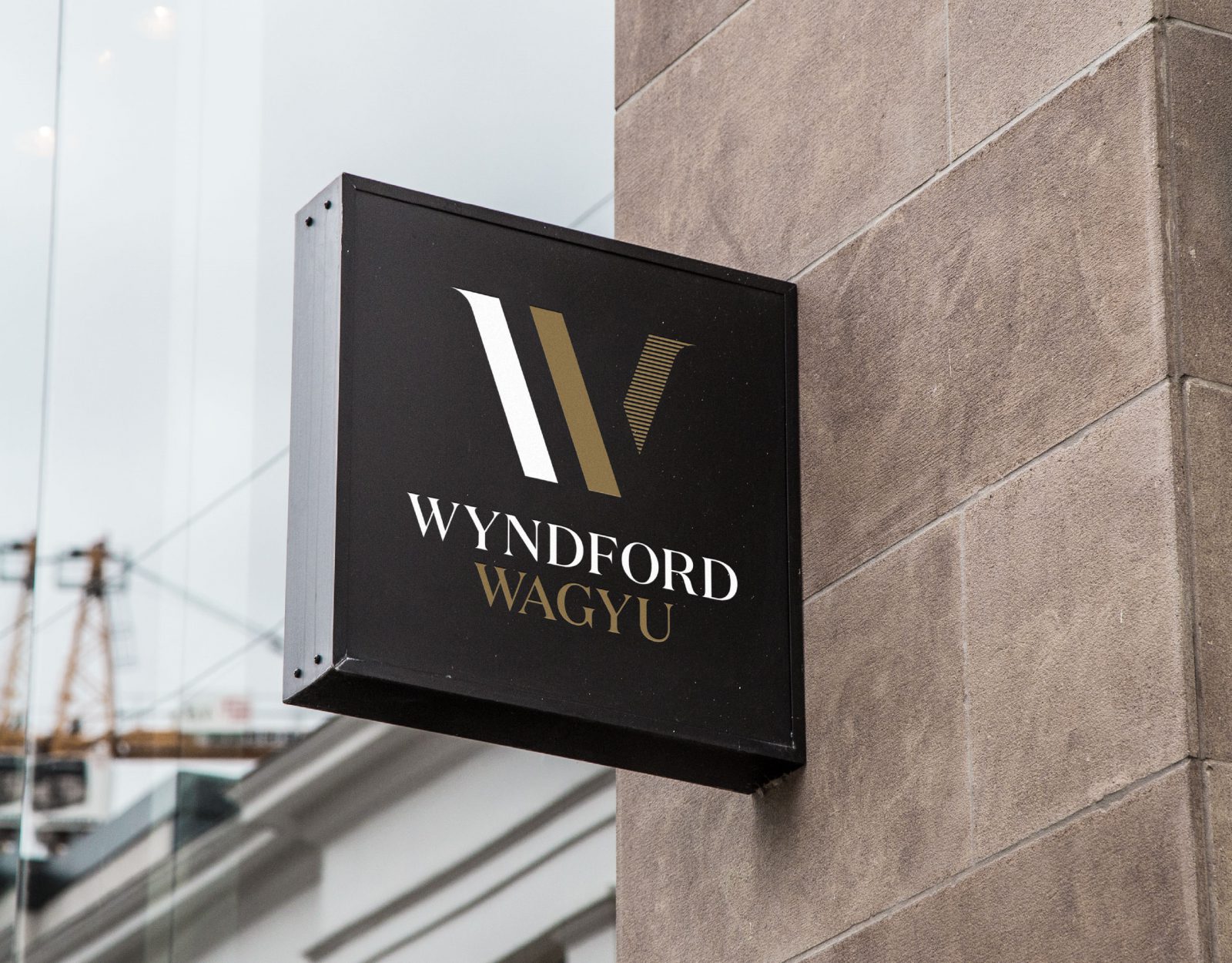 Wyndford Wagyu signage