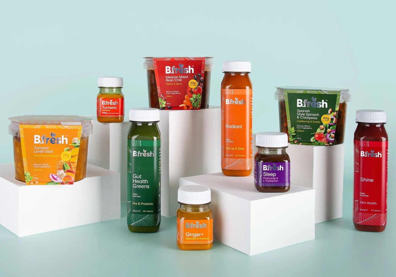 Bfresh food packaging design